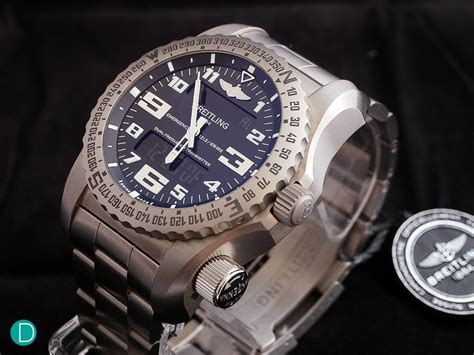 breitling emergency ii watch review|Breitling emergency watch manual.